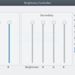 Brightness Controller. Окно программы