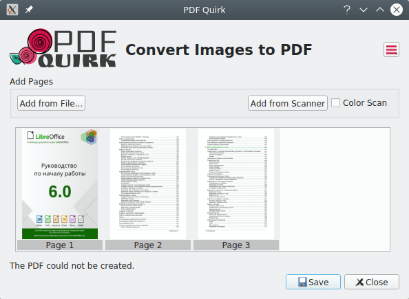 PDF Quirk. Документ объединён