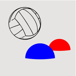 Volleyball 2D logo