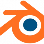 Blender 3D creation logo