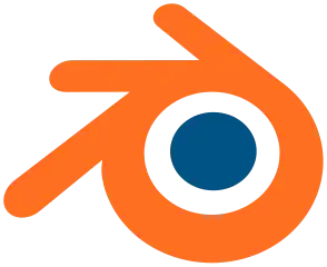 Blender 3D creation logo