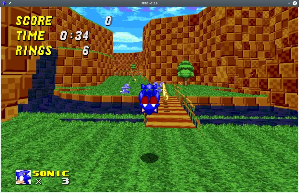 Sonic Robo Blast 2. Процесс игры