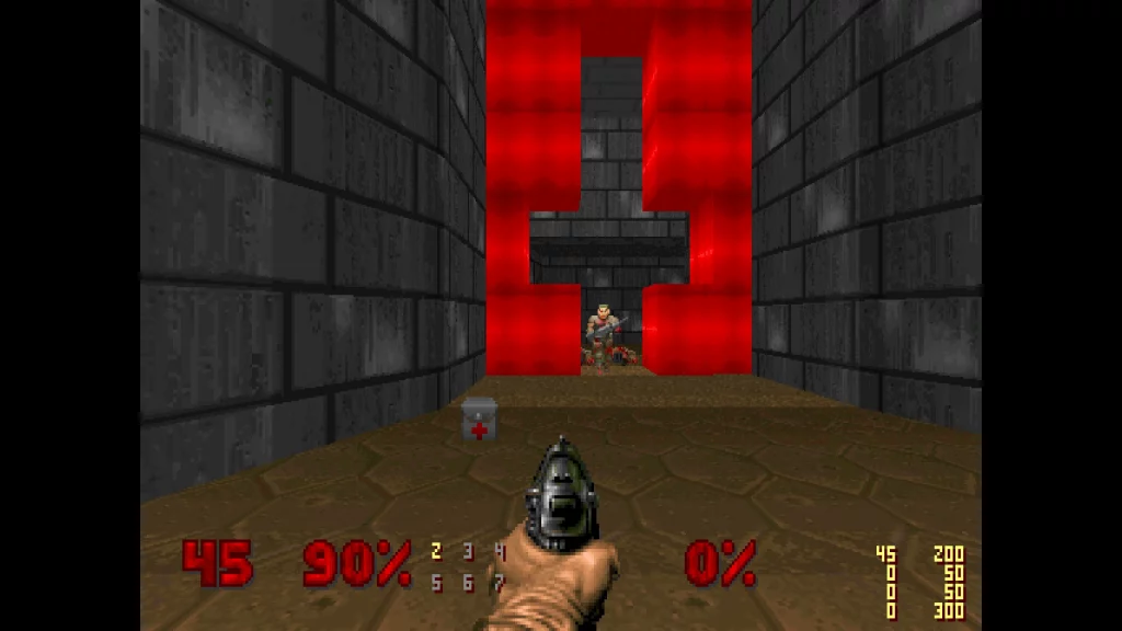 Crispy Doom. Процесс игры 2