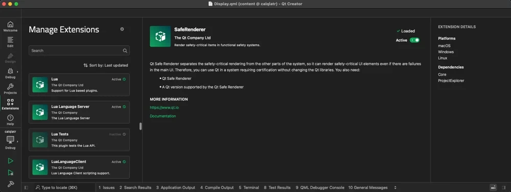 Qt Creator 15. Новое отображение описаний с разметкой Markdown