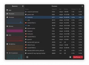 Resources - программа для отслеживания системных ресурсов