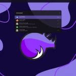 Rhino Linux. Рабочий стол. Скриншот взят с официального сайта
