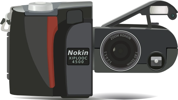 Clker.com. Digital Camera Nikon Coolpix clip art